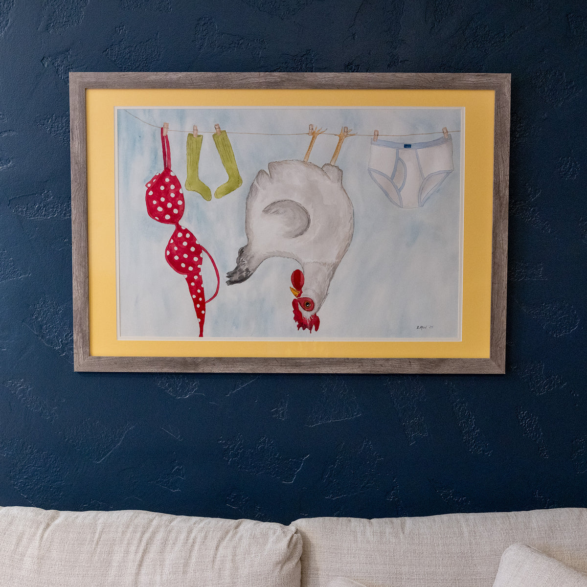 "The Red Bra" Original