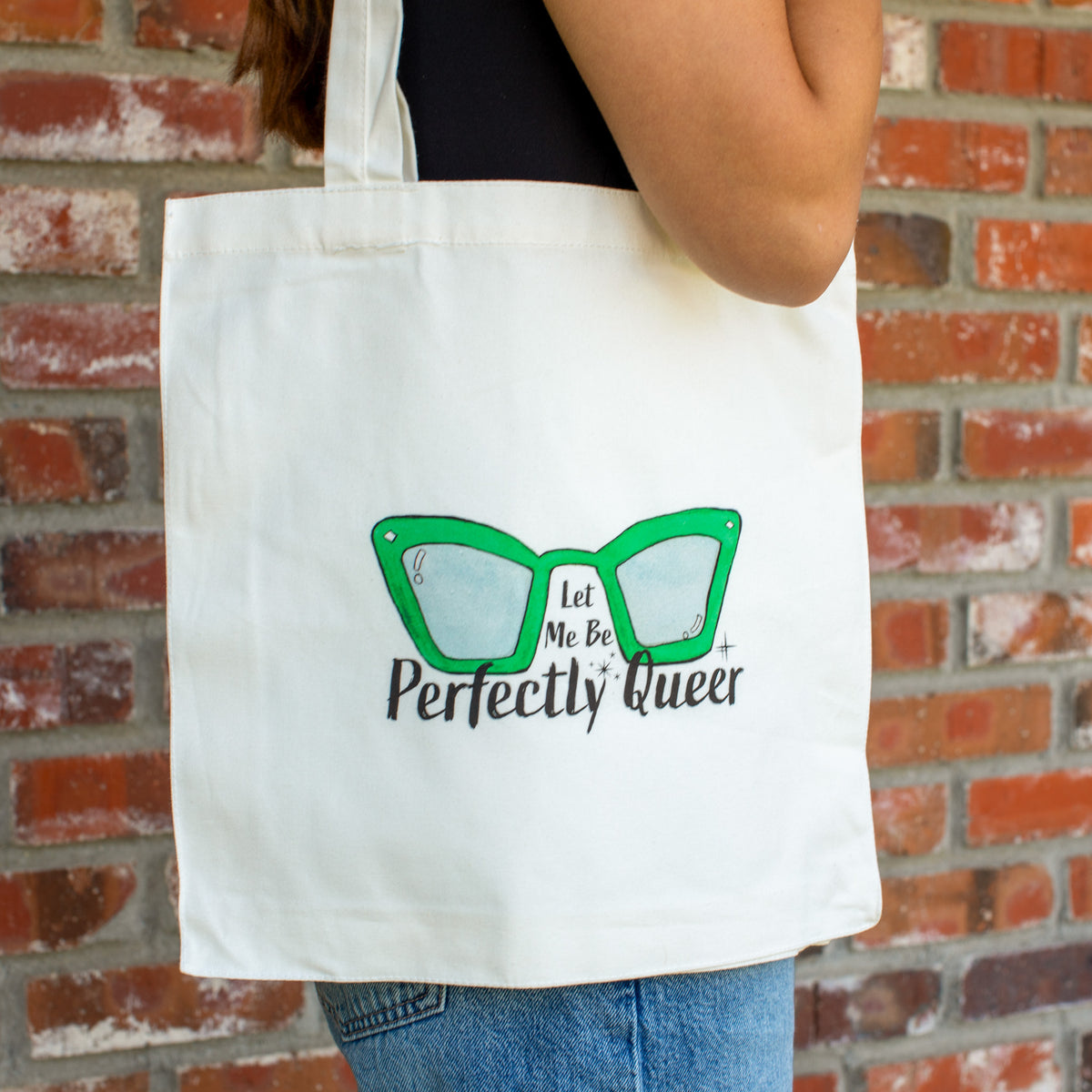 “Let Me Be Perfectly Queer” Reusable Canvas Tote