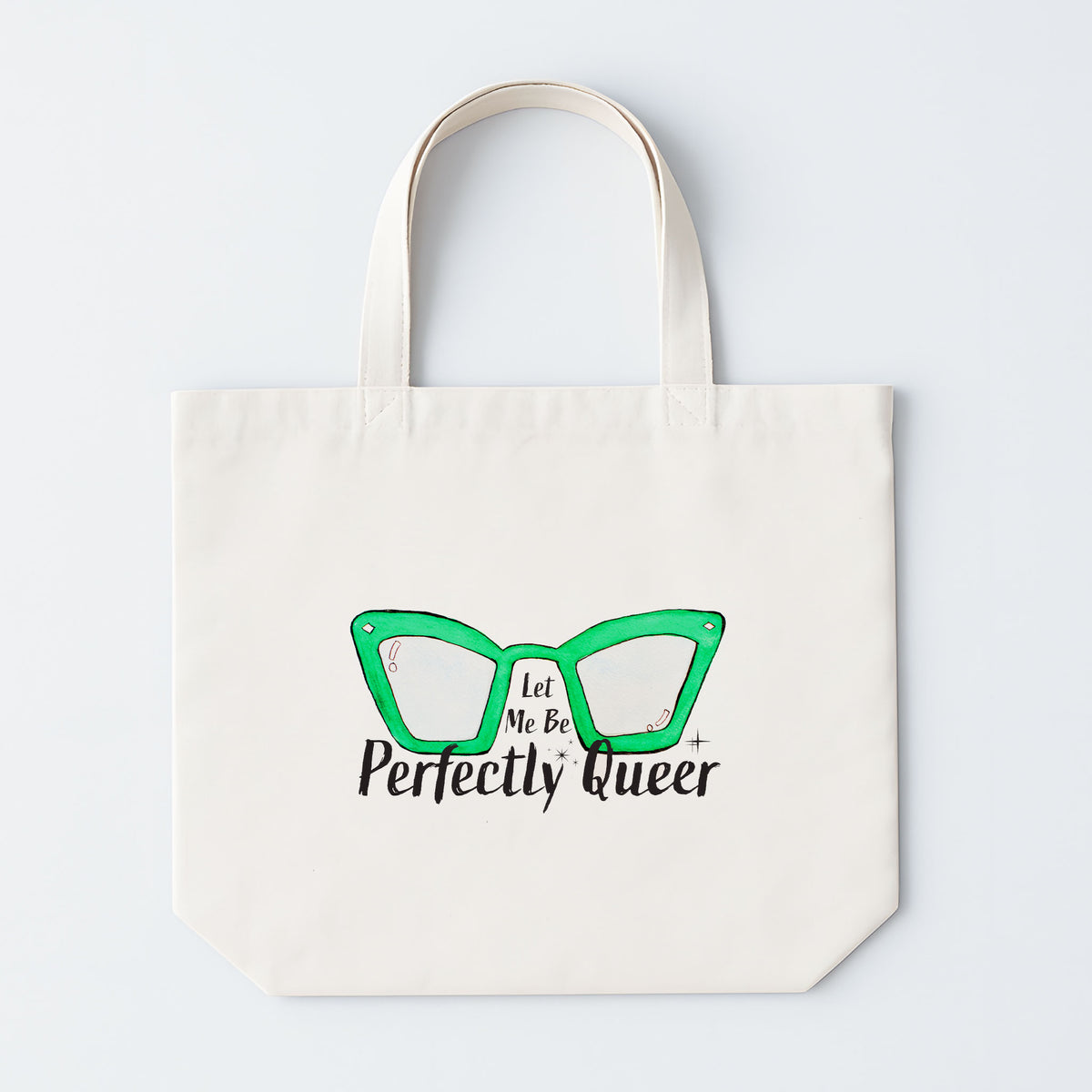 “Let Me Be Perfectly Queer” Reusable Canvas Tote